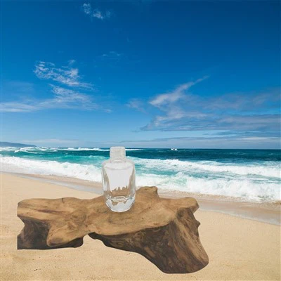 Flacon de parfum octogonal neuf de 12 ml